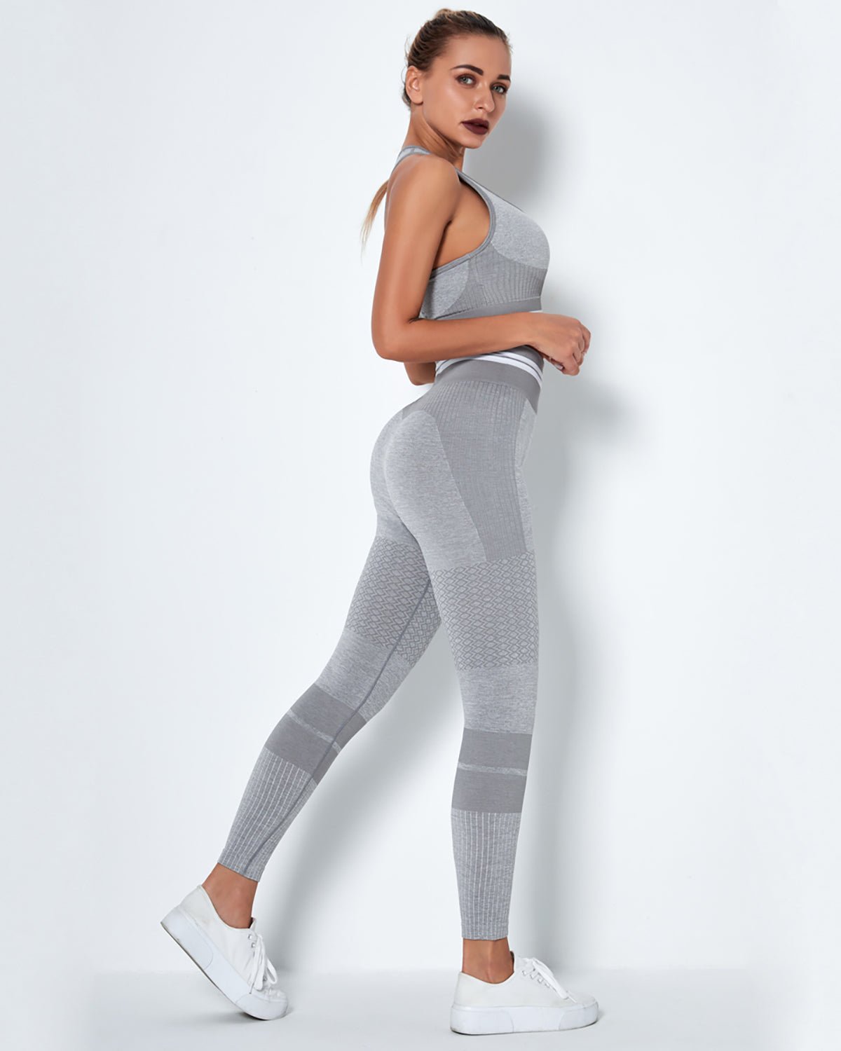 Leggings Hohe Taille Nahtlos | IMPERA