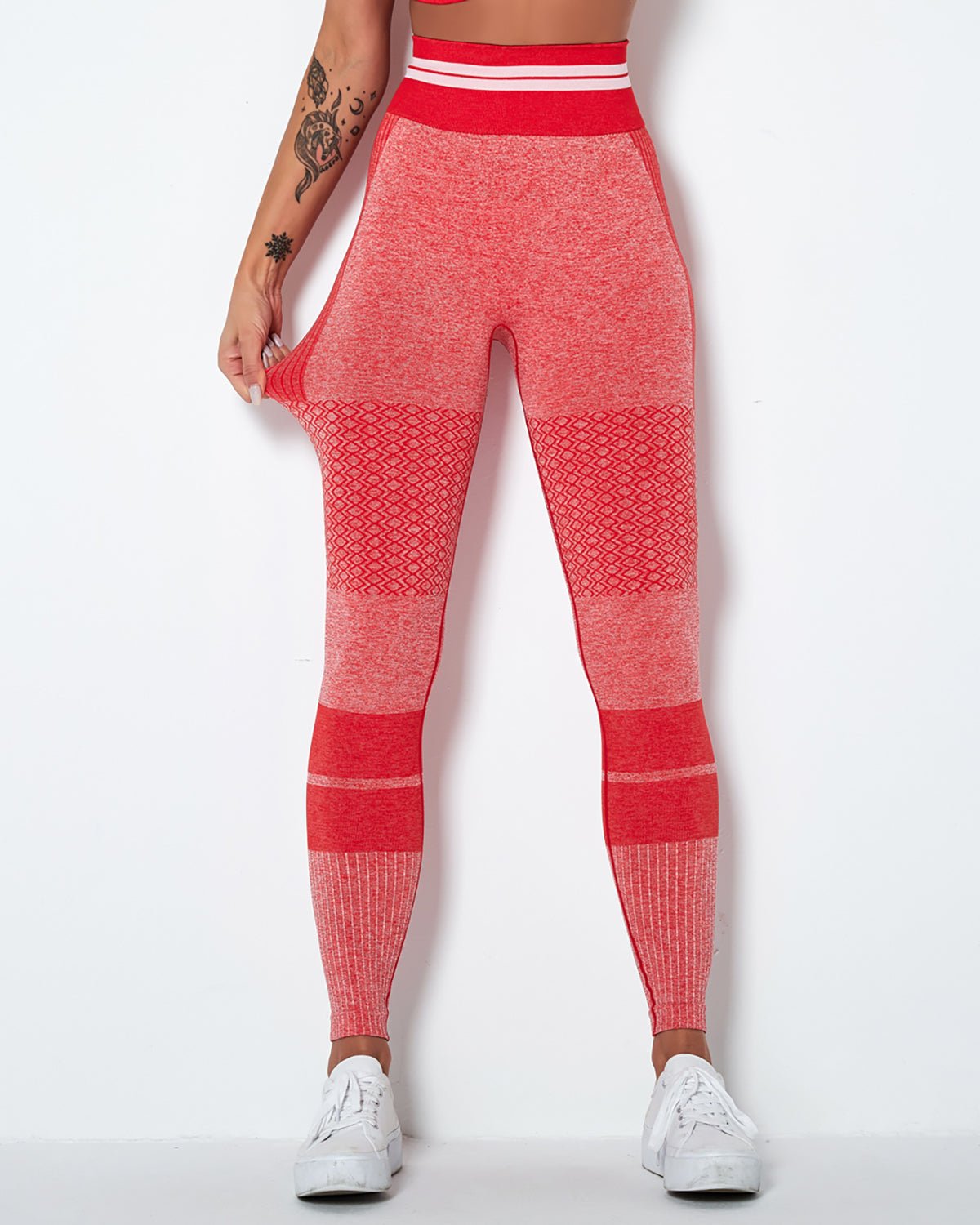Leggings Hohe Taille Nahtlos | IMPERA