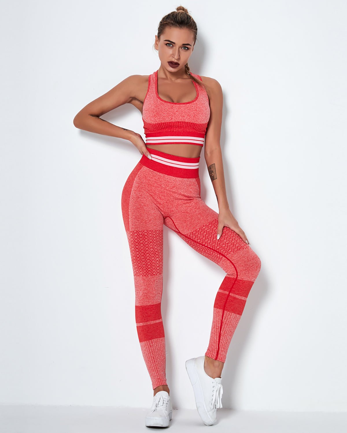 Leggings Hohe Taille Nahtlos | IMPERA