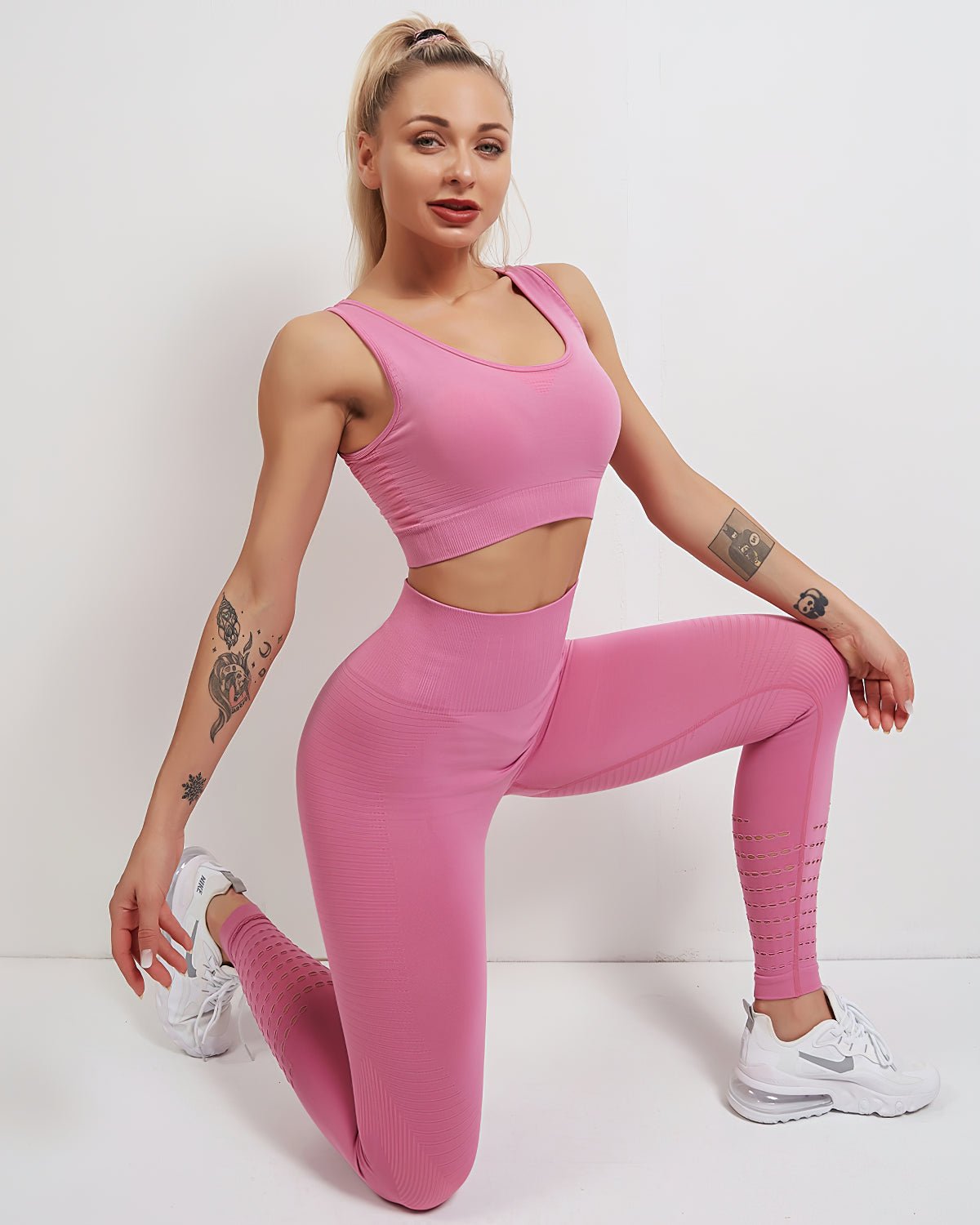 Leggings Hohe Taille Nahtlos | LARA