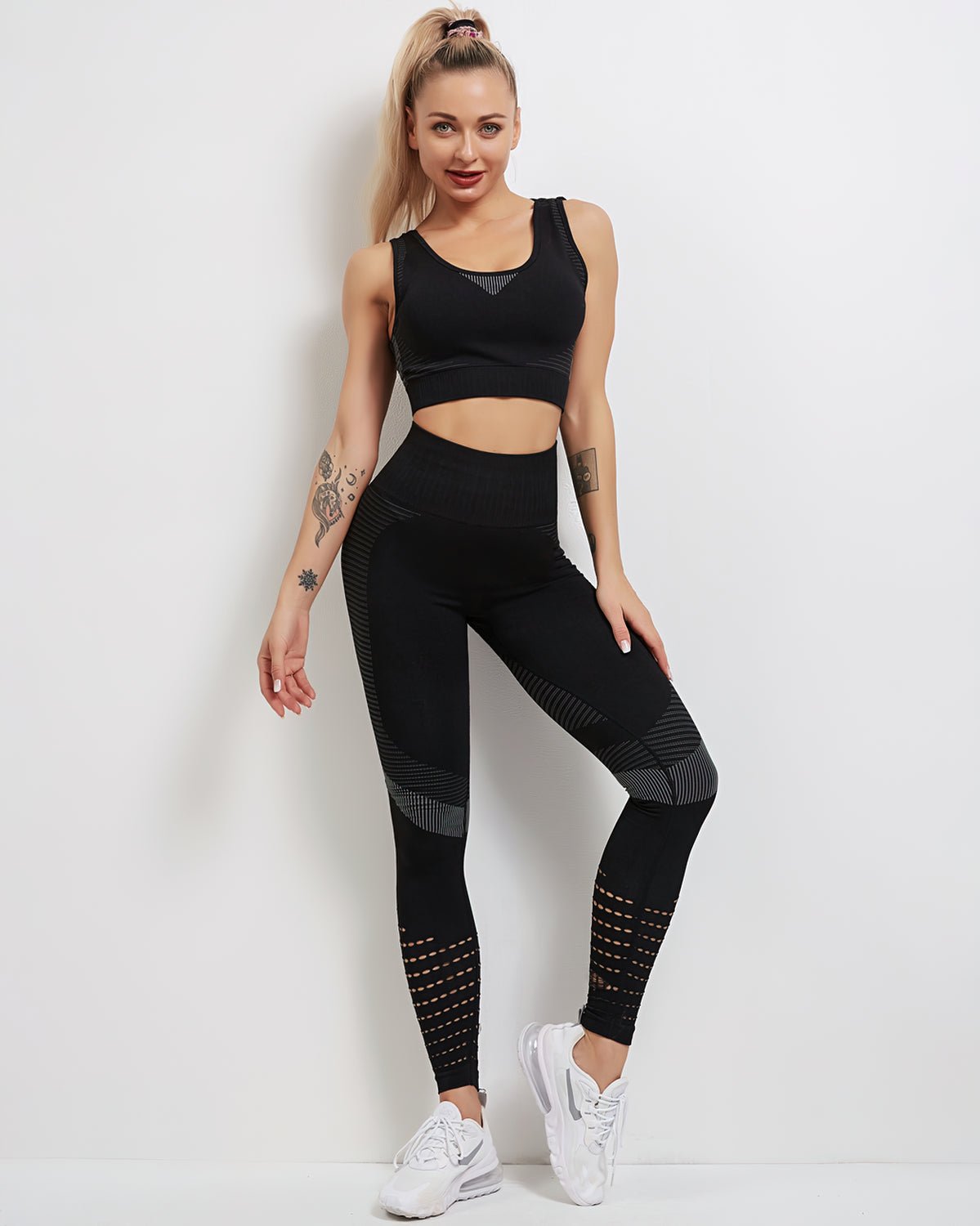 Leggings Hohe Taille Nahtlos | LARA