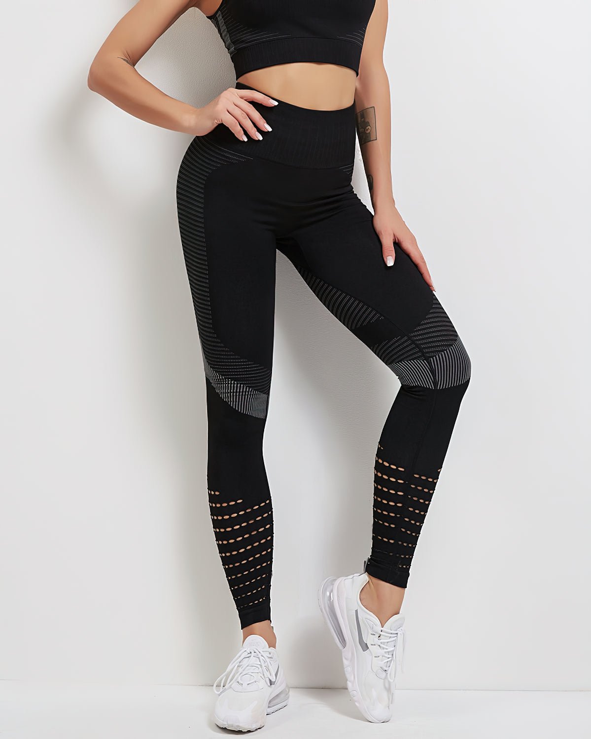 Leggings Hohe Taille Nahtlos | LARA