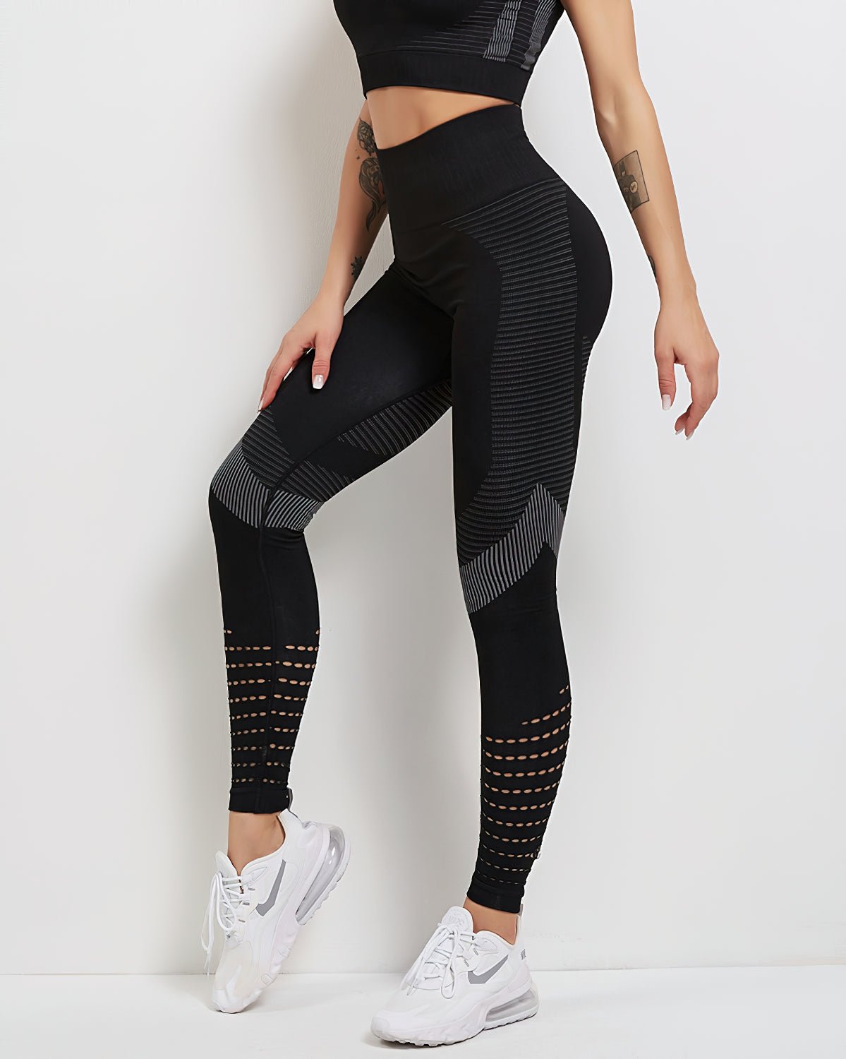 Leggings Hohe Taille Nahtlos | LARA