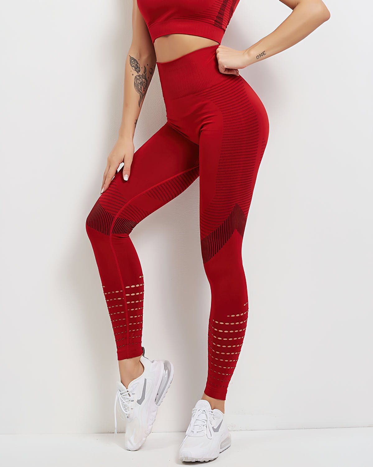 Leggings Hohe Taille Nahtlos | LARA