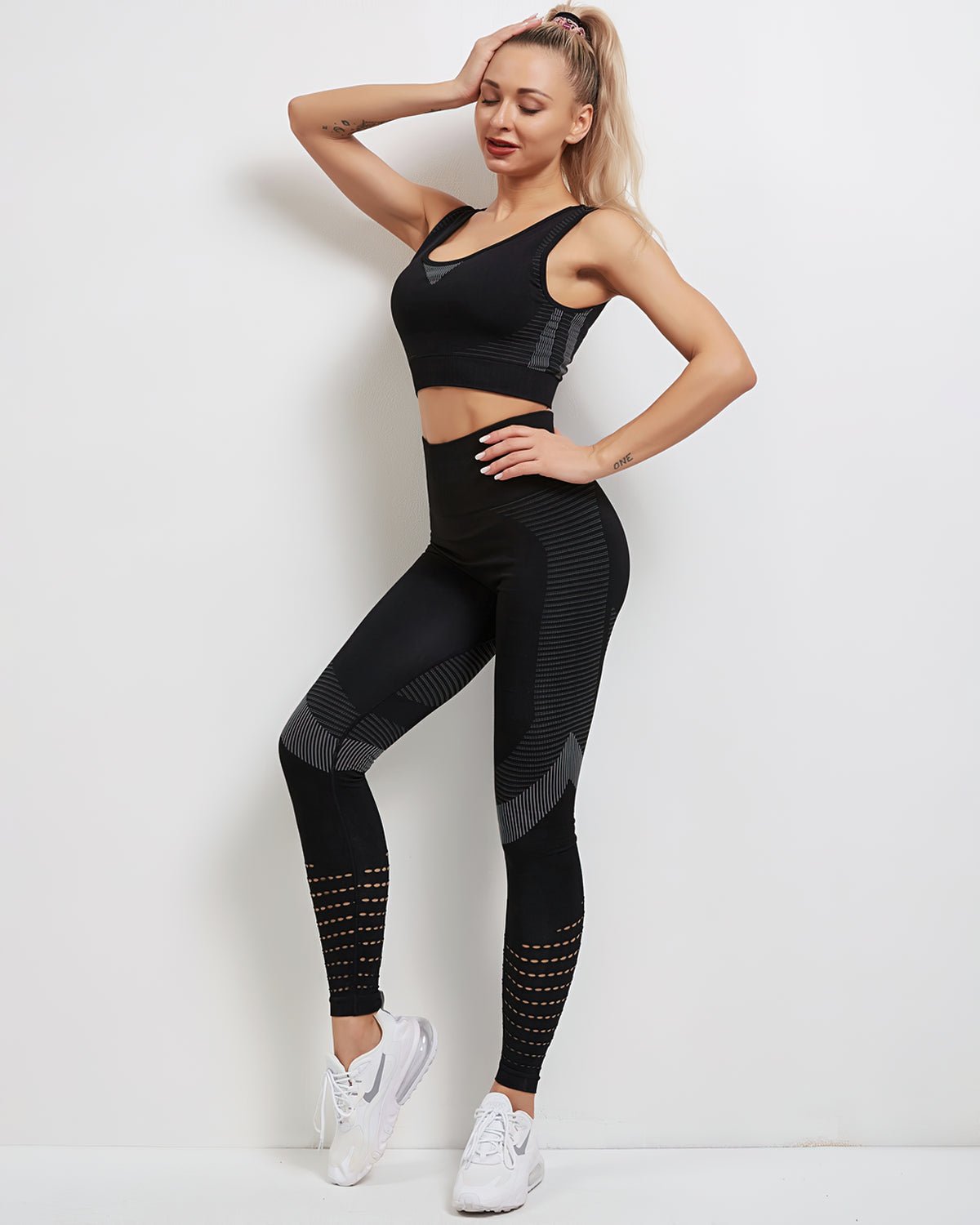 Leggings Hohe Taille Nahtlos | LARA