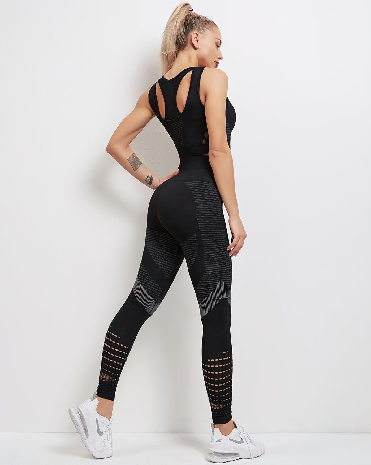 Leggings Hohe Taille Nahtlos | LARA