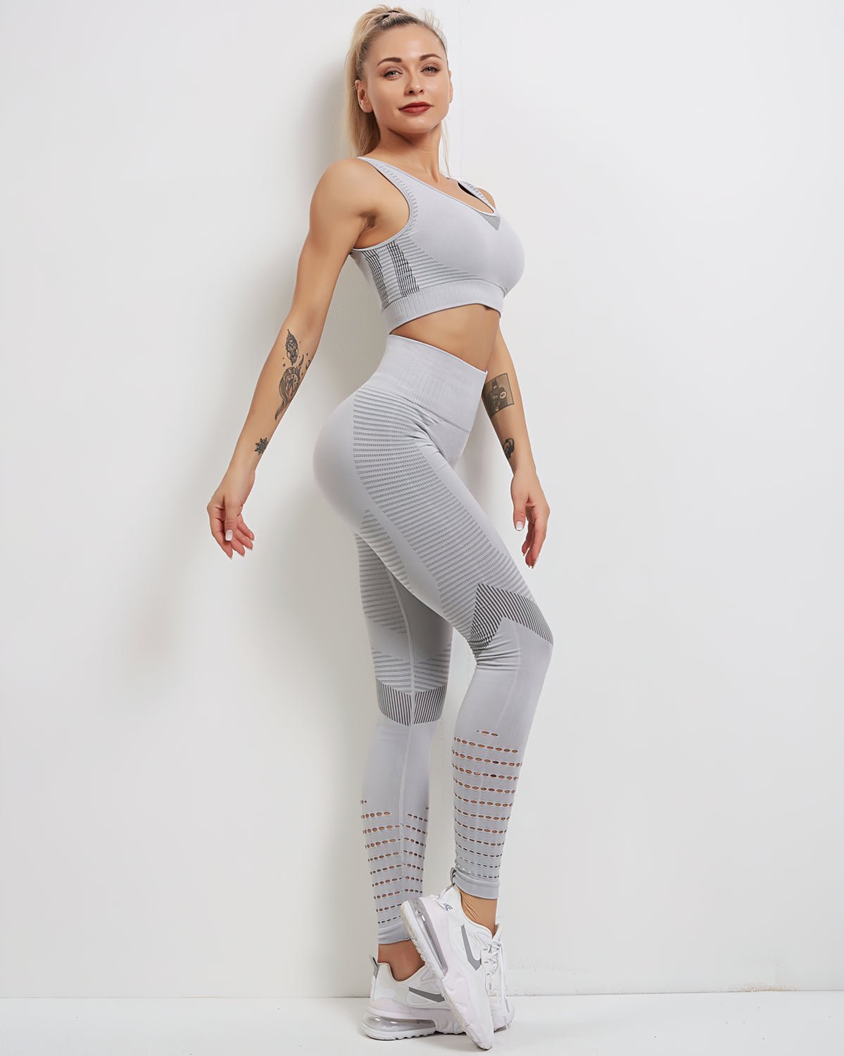 Leggings Hohe Taille Nahtlos | LARA