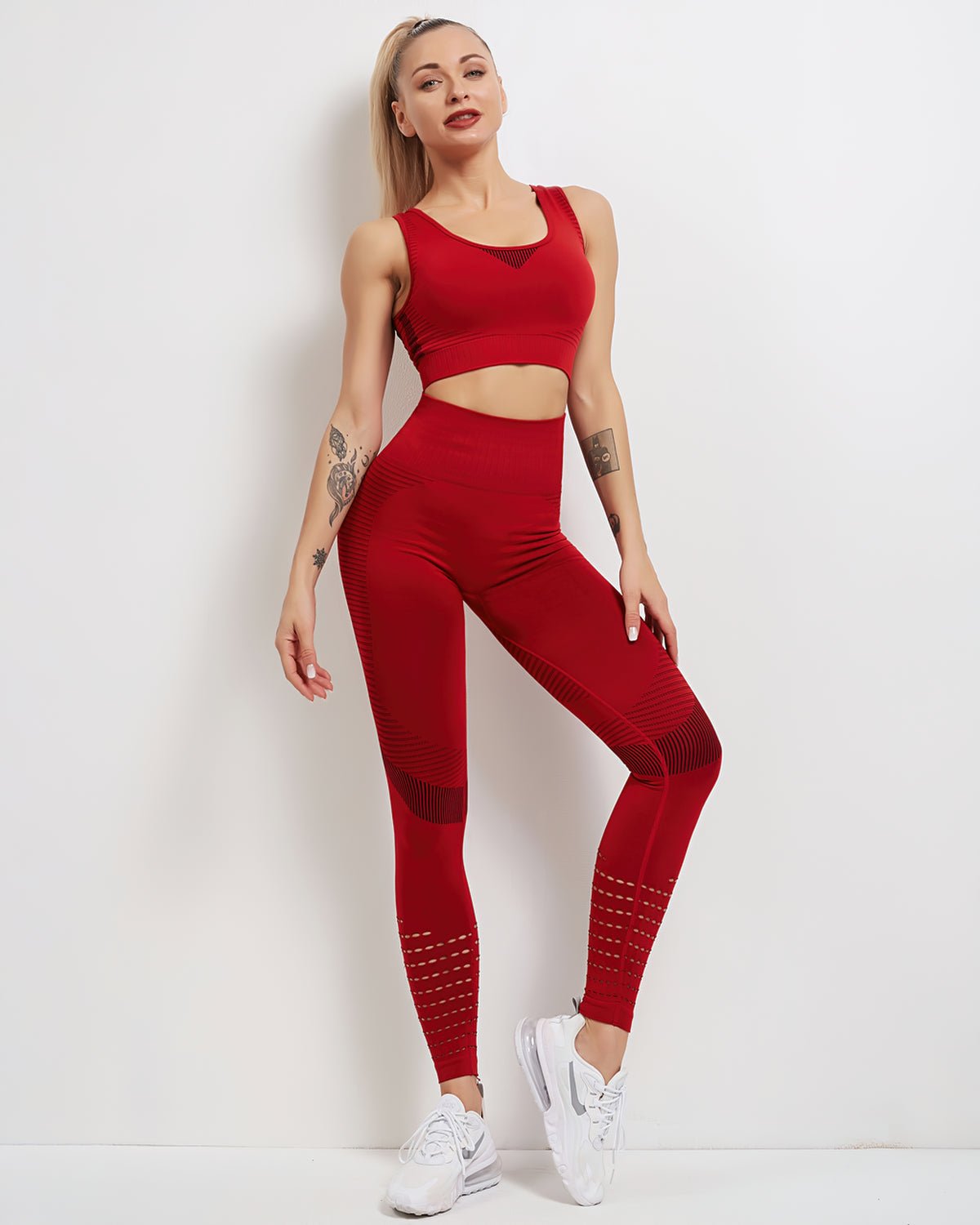 Leggings Hohe Taille Nahtlos | LARA