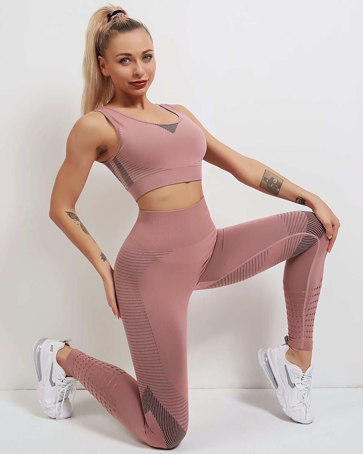 Leggings Hohe Taille Nahtlos | LARA