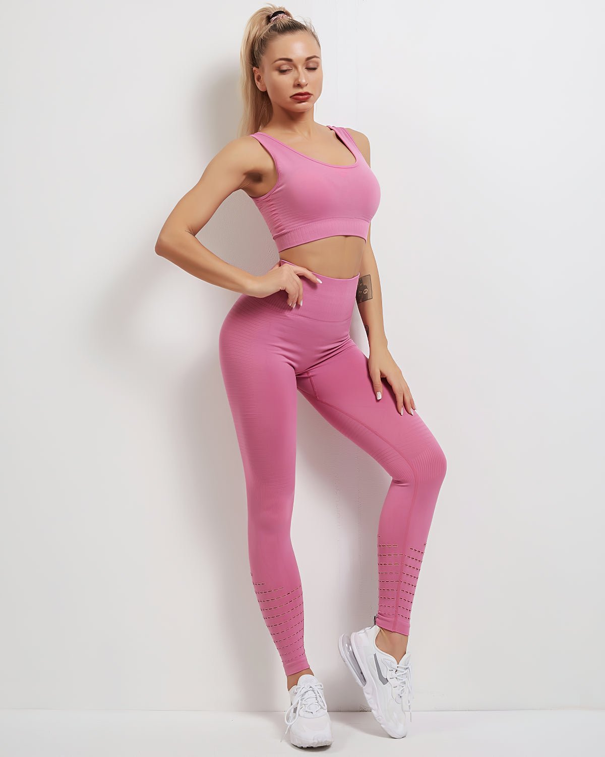 Leggings Hohe Taille Nahtlos | LARA