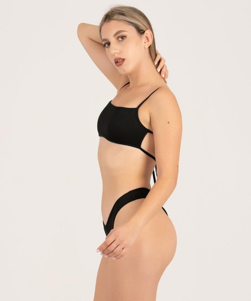 Maillot de bain 2 pièce Transbronzant Myles Noir