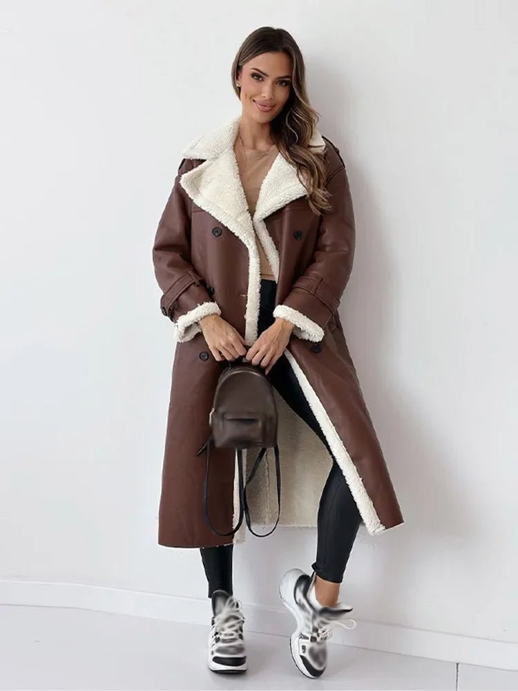 Langer Wintermantel für Damen | KLASSY™