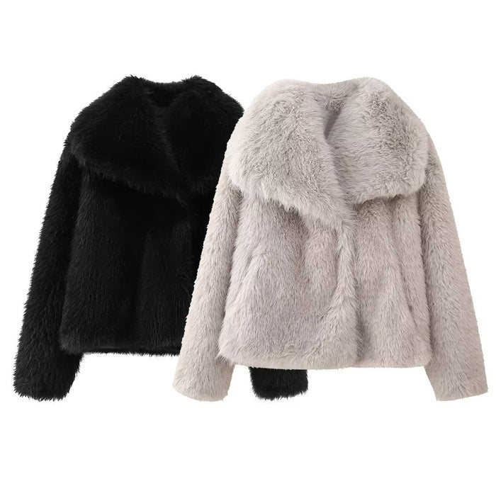 Mantel Kunstpelz | FURGLAM™