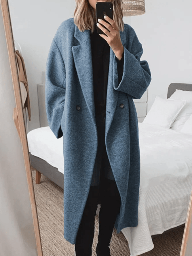 Mantel Trench Lang Kuschelig | COZYLONG™