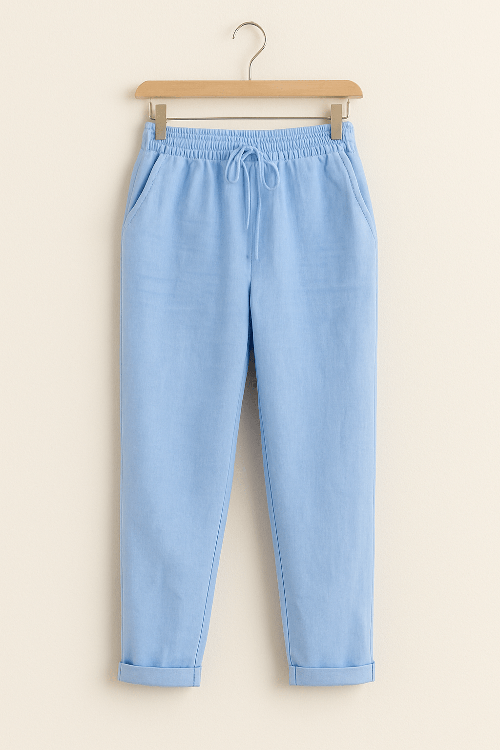 Damenhose mit elastischem Bund und Kordelzug | SHIRLEY