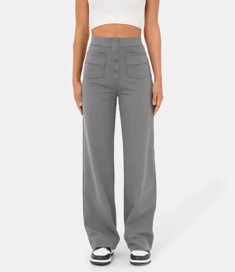 Damenhose Elastisch mit Hohem Bund | JADDEN