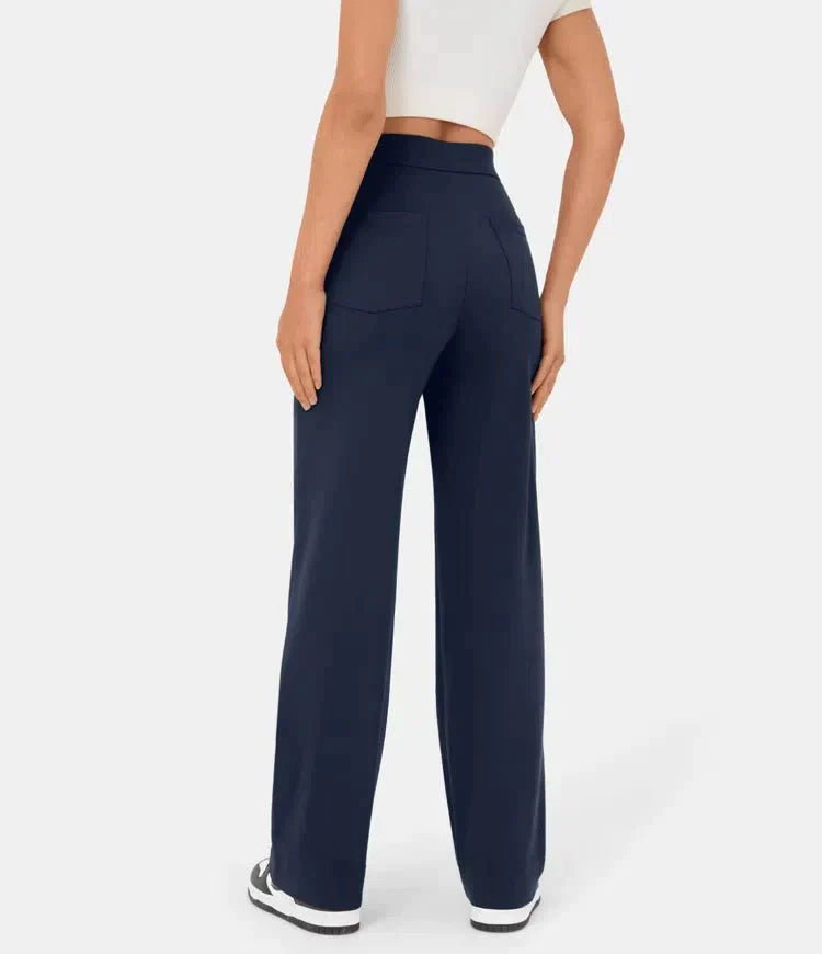 Damenhose Elastisch mit Hohem Bund | JADDEN