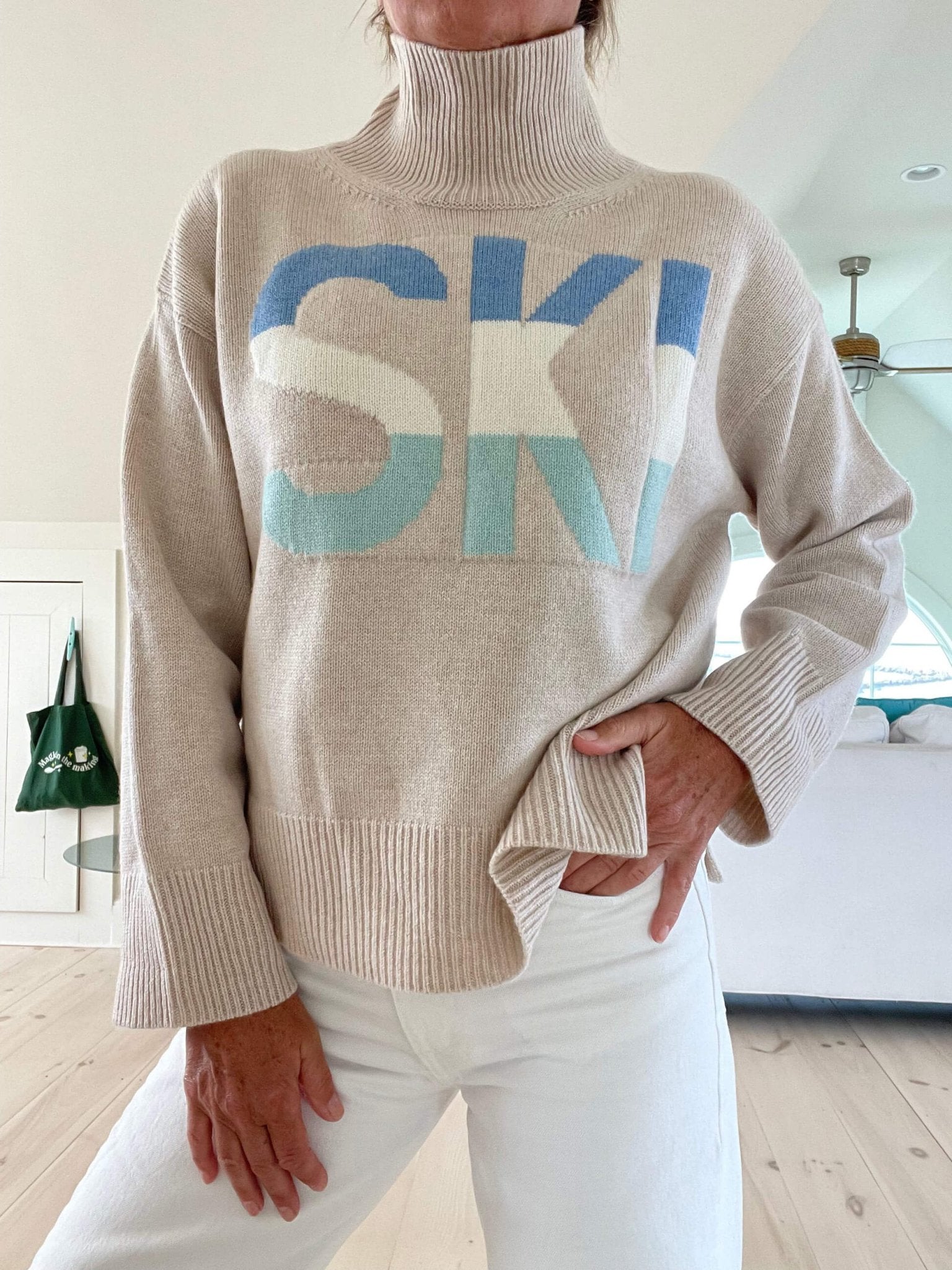 Rollkragenpullover Retro Ski | SNOWGLAM™