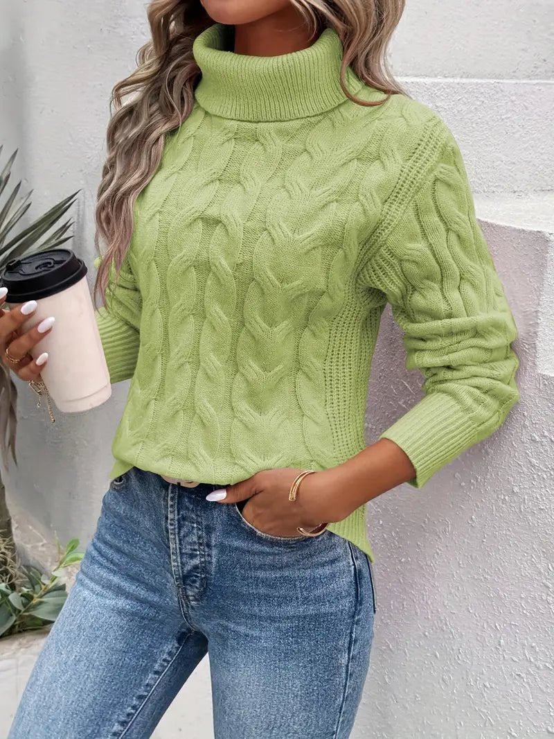 Pull Col Roulé Twisté | STYLECOZY™ - MYLES Boutique