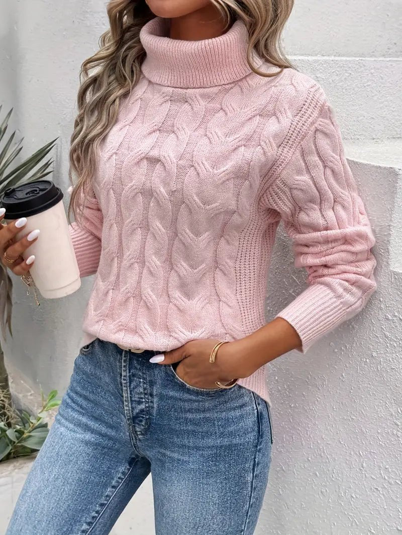 Pull Col Roulé Twisté | STYLECOZY™ - MYLES Boutique