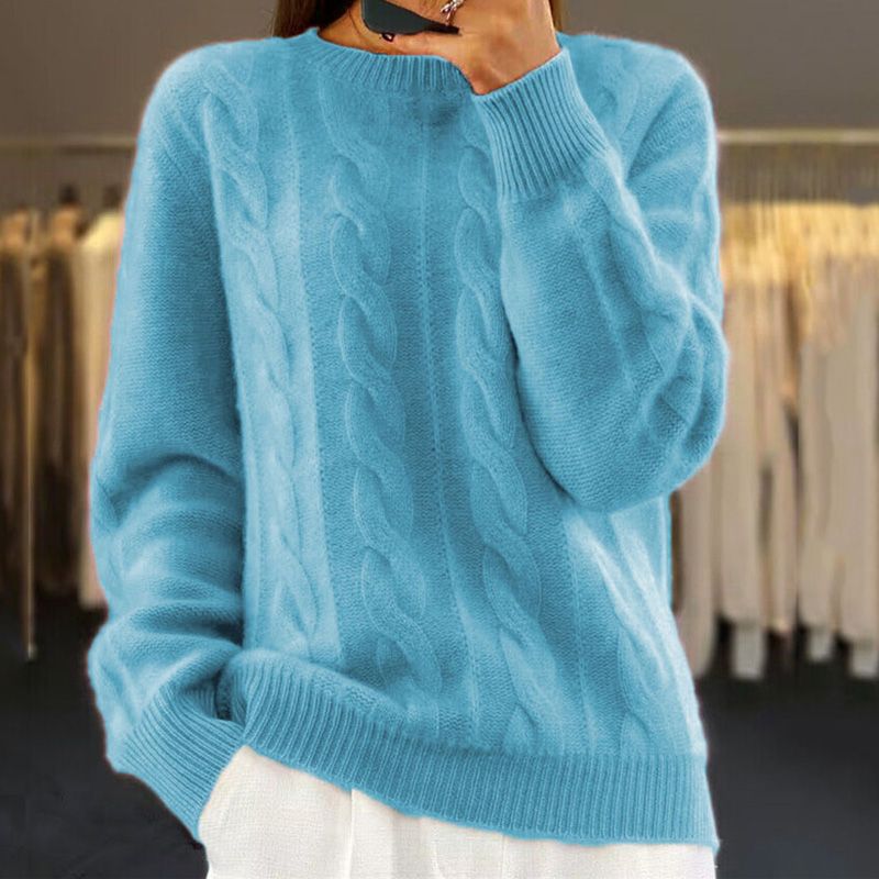 Kuscheliger Damenpullover aus Wolle | WOOLCOMFY™