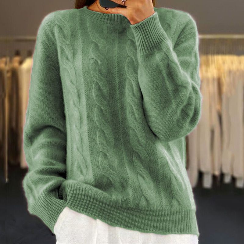 Kuscheliger Damenpullover aus Wolle | WOOLCOMFY™