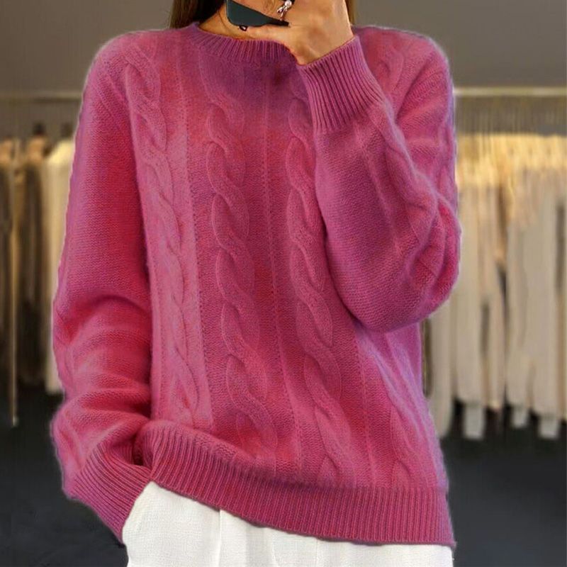 Kuscheliger Damenpullover aus Wolle | WOOLCOMFY™