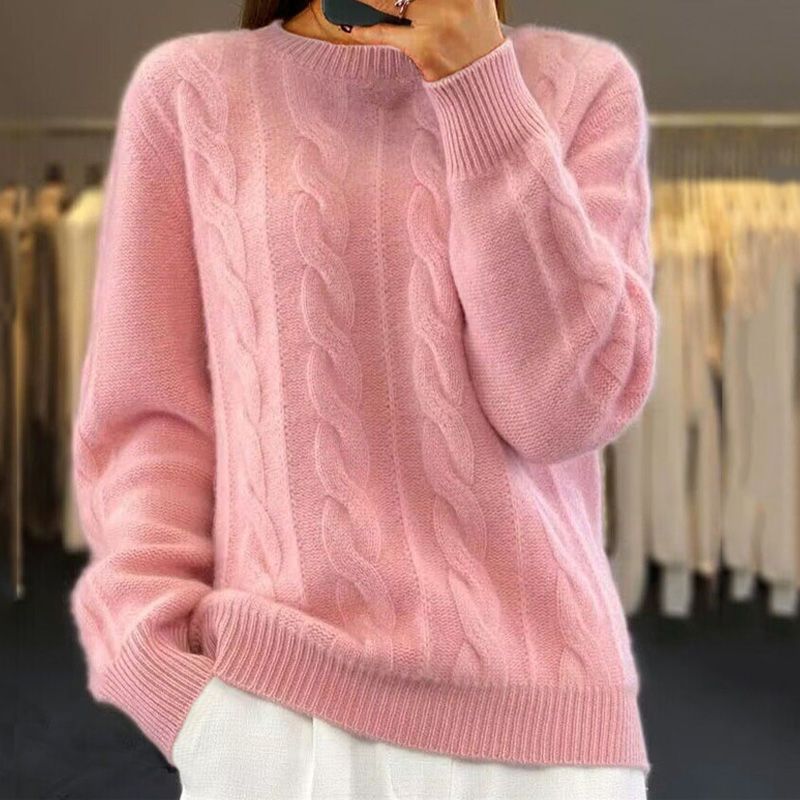 Kuscheliger Damenpullover aus Wolle | WOOLCOMFY™