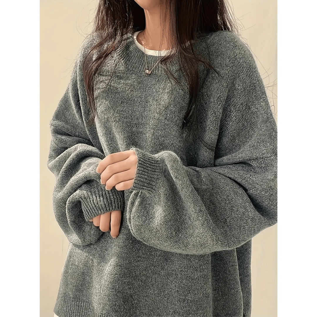 Pull Femme Oversize Décontracté Doux | COMFYKNIT™