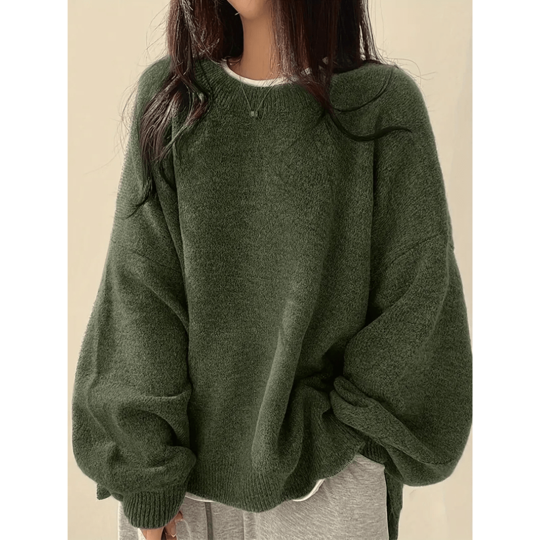 Pull Femme Oversize Décontracté Doux | COMFYKNIT™