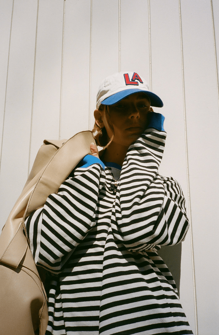 Pull Oversize mit weichen Streifen | STRIPECOZY™