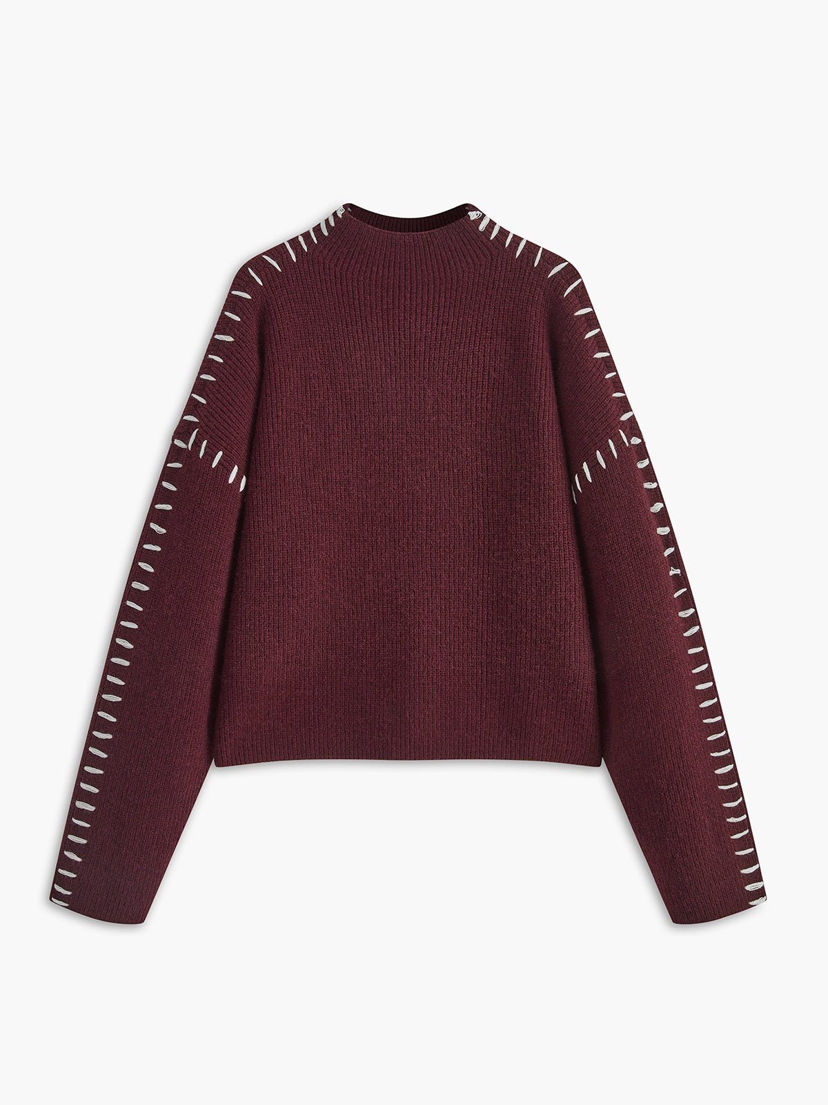 Pull Oversize mit Stehkragen | FOCUSKNIT™