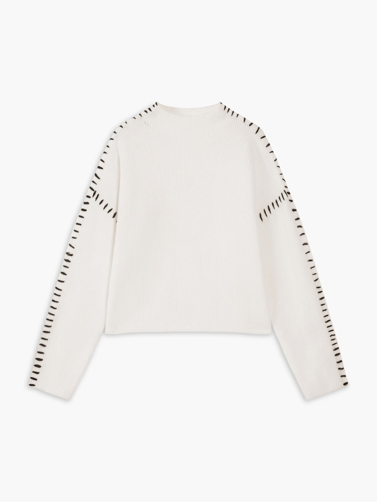 Pull Oversize mit Stehkragen | FOCUSKNIT™