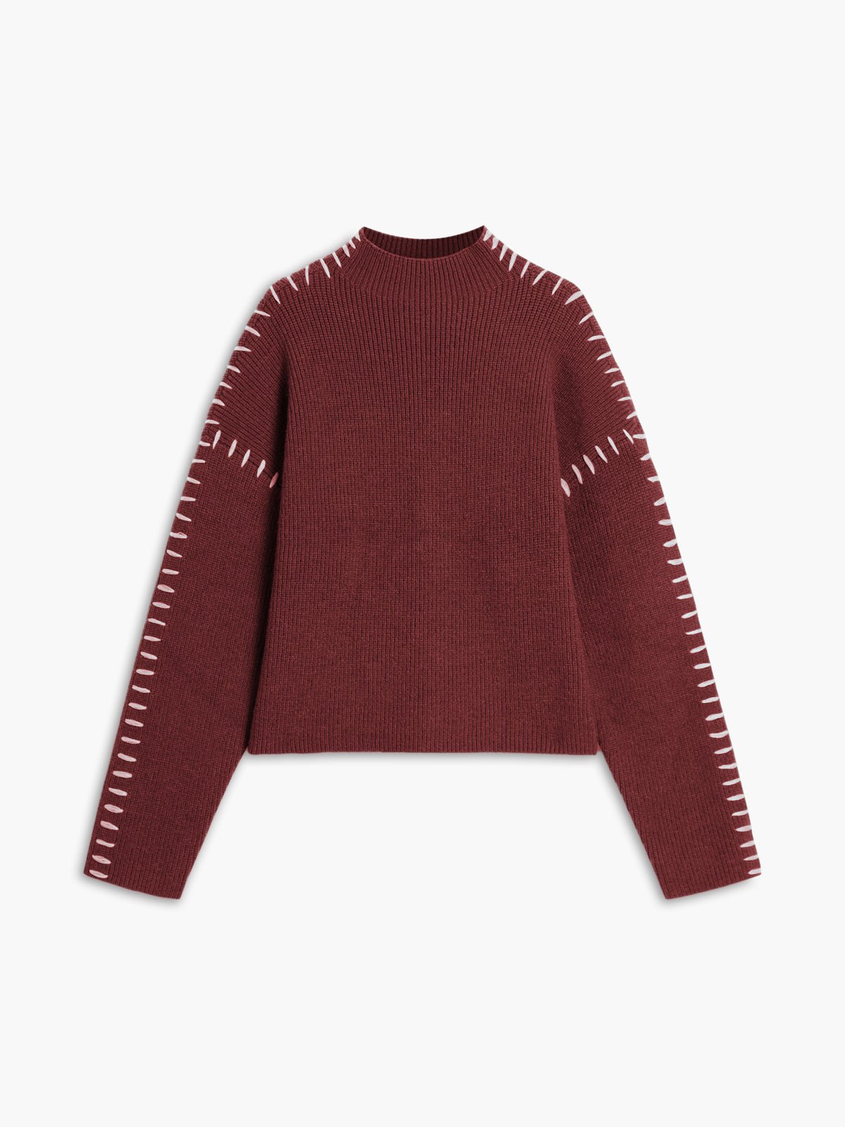 Pull Oversize mit Stehkragen | FOCUSKNIT™