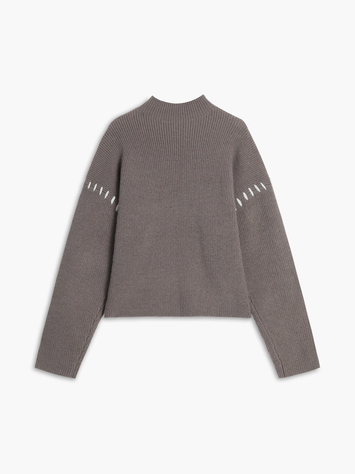 Pull Oversize mit Stehkragen | FOCUSKNIT™