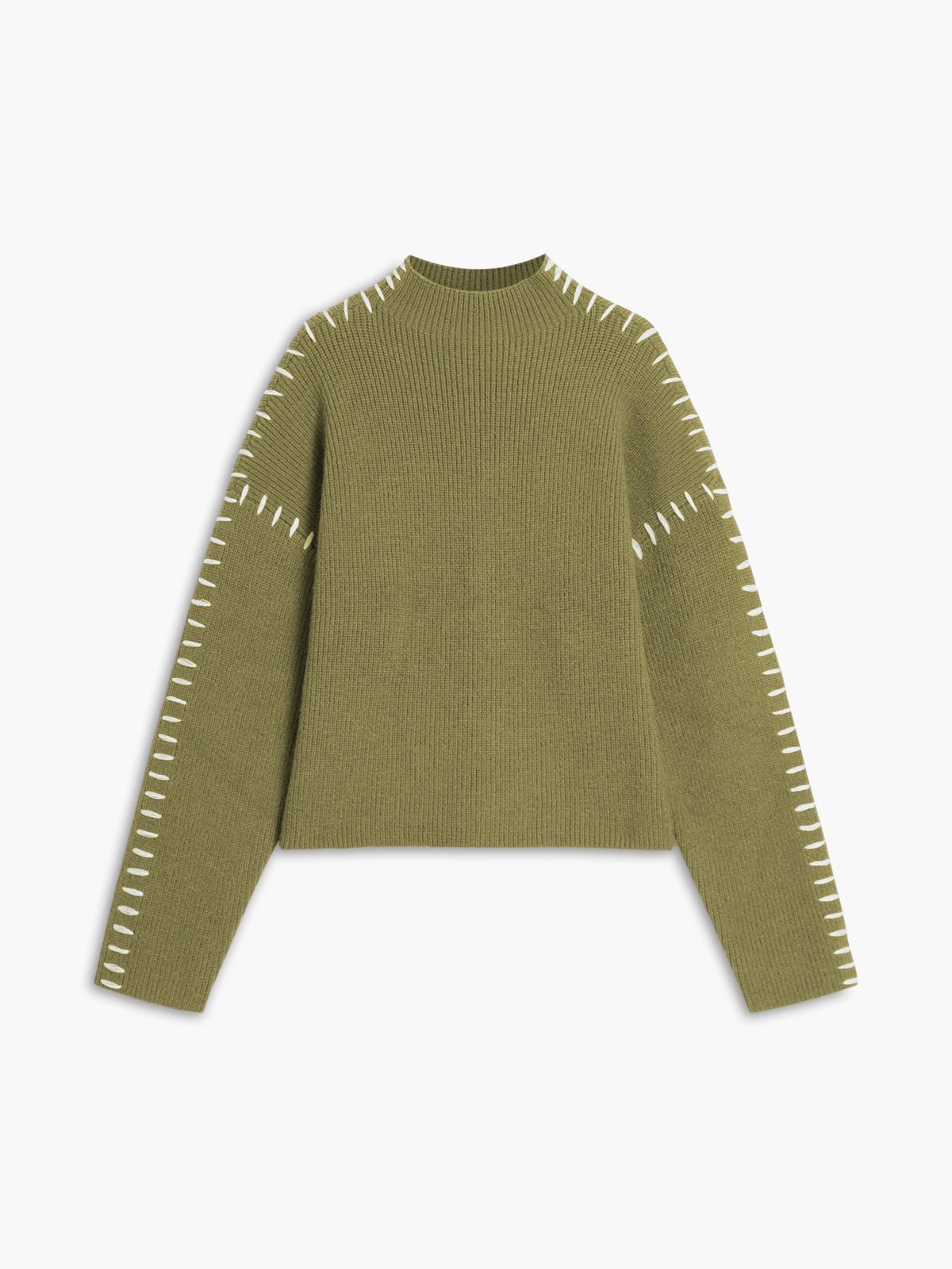 Pull Oversize mit Stehkragen | FOCUSKNIT™
