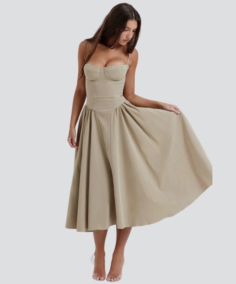 Robe Bustier Push-Up | ELEGANZA™