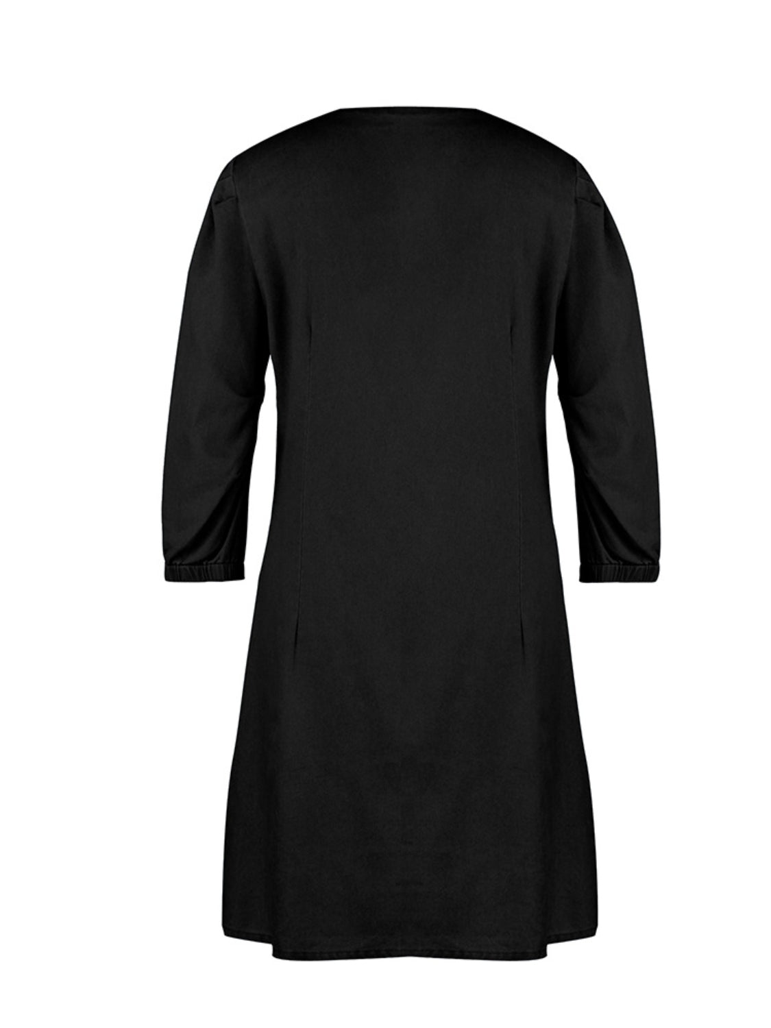 Lässiges Kleid aus Kunstjeans | SOLINE