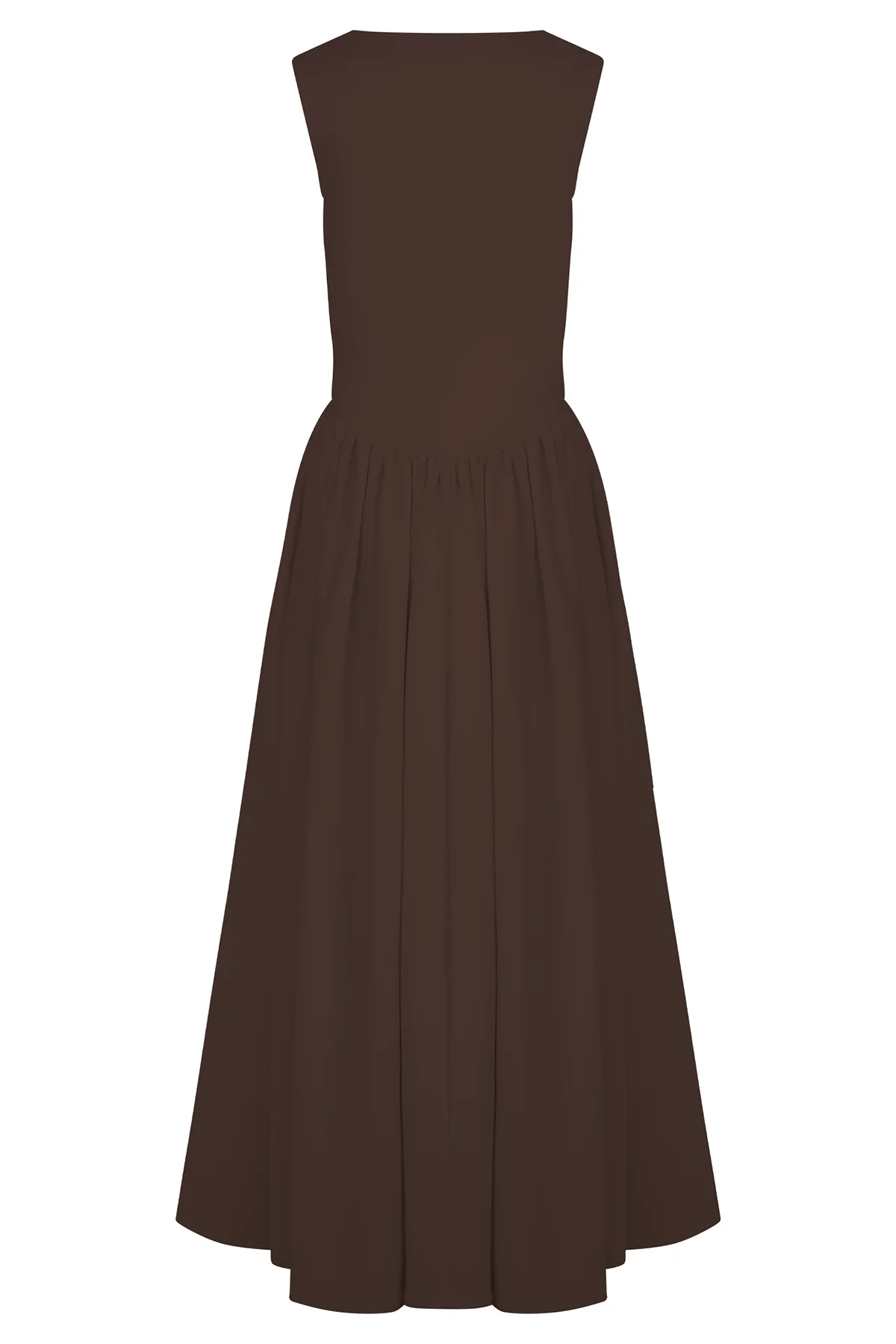 Midikleid Damen Schokolade | SHARONN