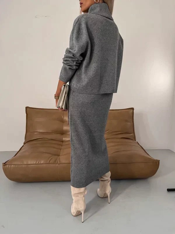 Kleid Rollkragen Schick | BELMIRA™