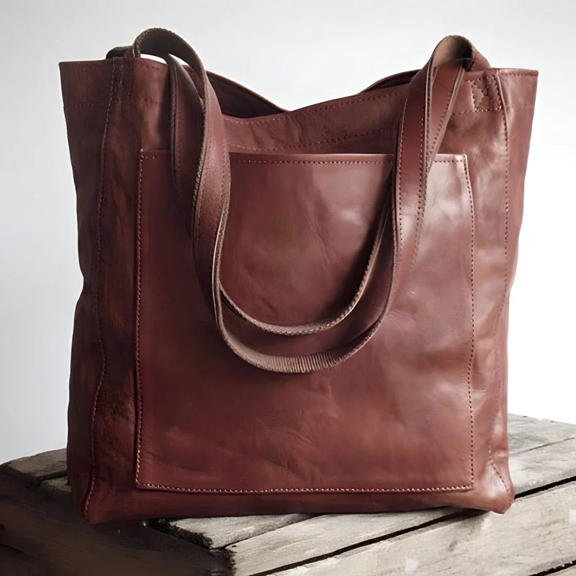 Vintage Lederhandtasche | CLASSICBAG™