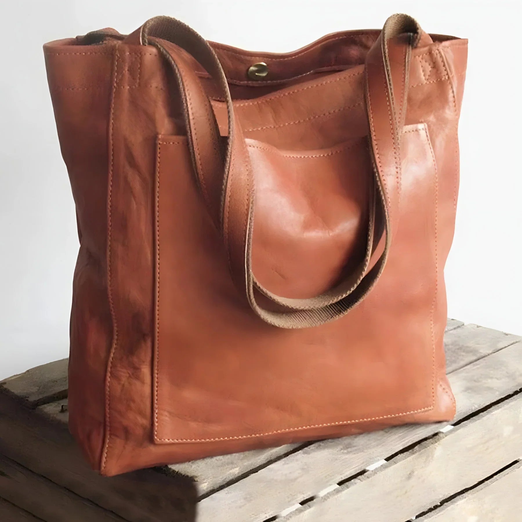 Vintage Lederhandtasche | CLASSICBAG™
