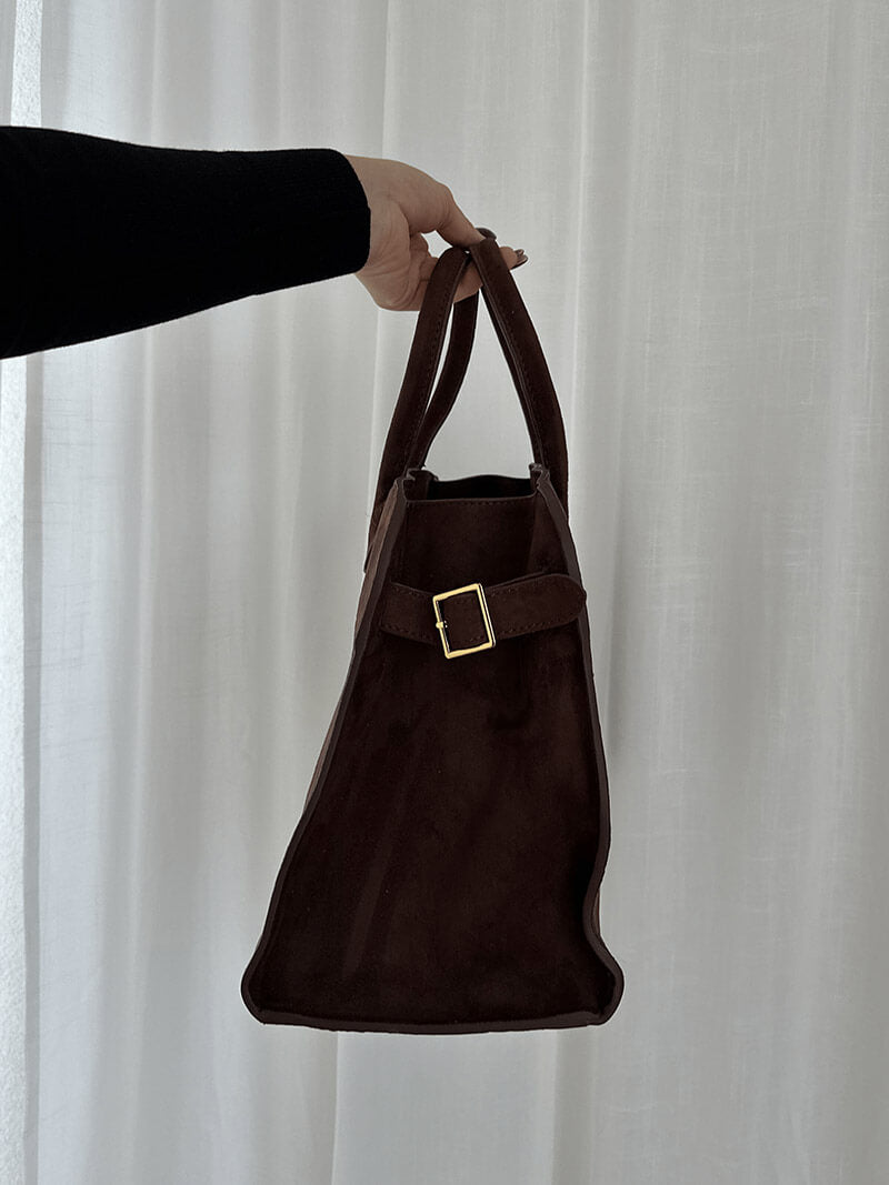 Wildleder Damenhandtasche | HENNABAG