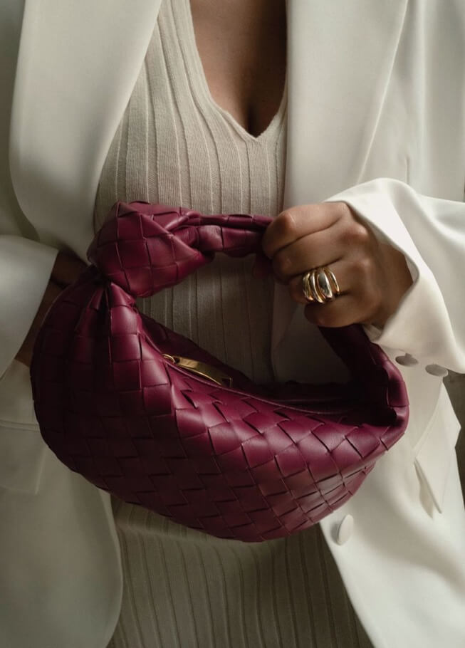 Sac à Main Tissé Croisé | MAEVA