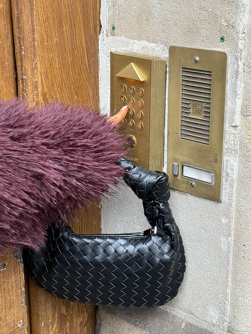 Sac à Main Tissé Croisé | MAEVA