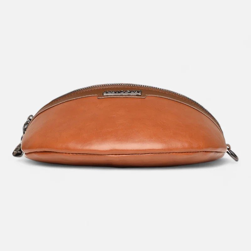 Schicke Bauchtasche aus Leder mit Schulterriemen | GENEVA