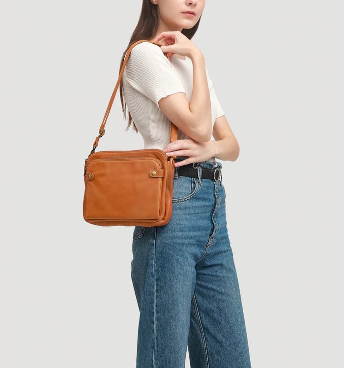 Damen Leder Umhängetasche | ÉLÉA