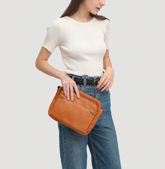 Damen Leder Umhängetasche | ÉLÉA