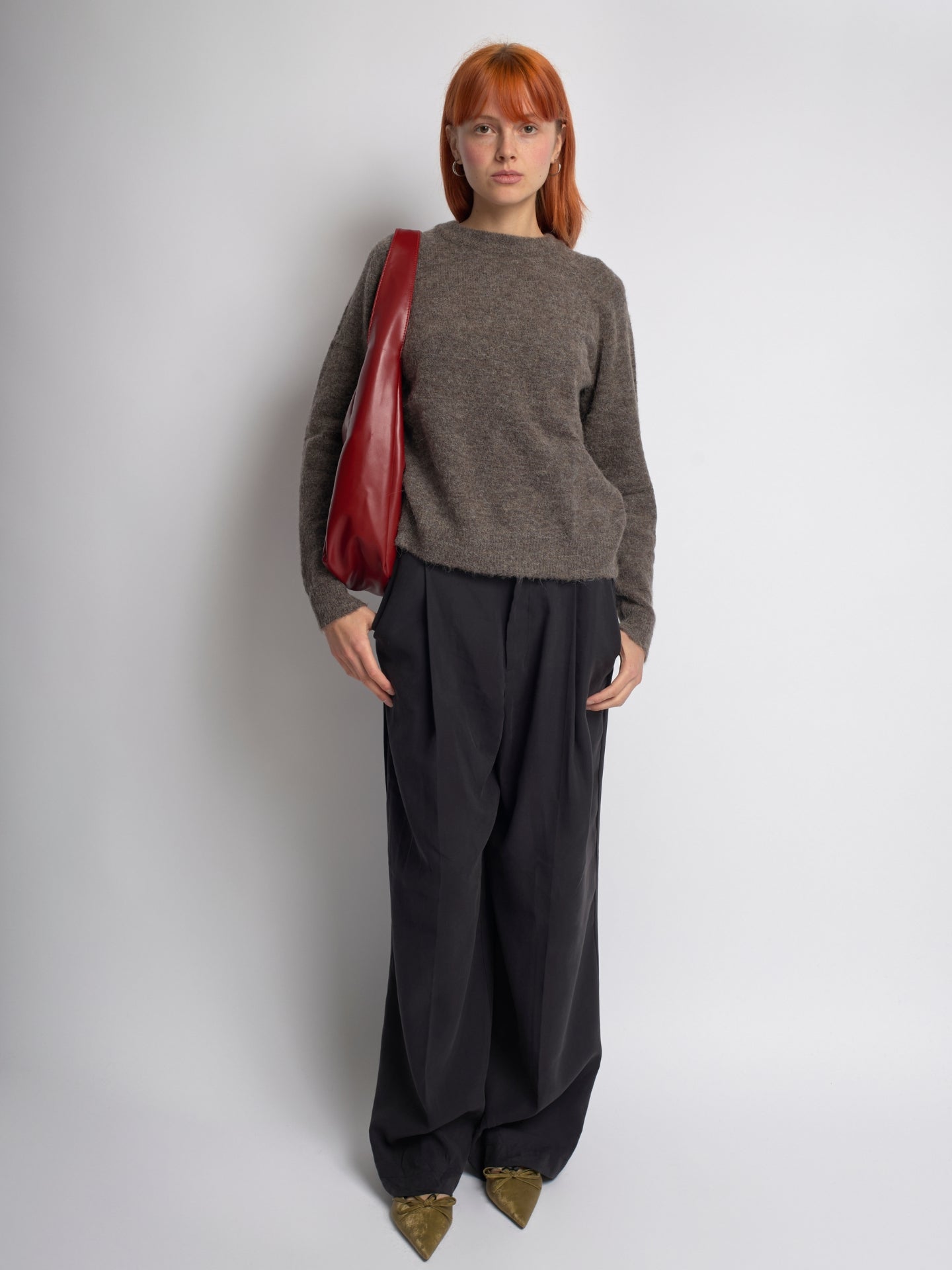 Elegante Tragetasche aus veganem Leder | MAYANA