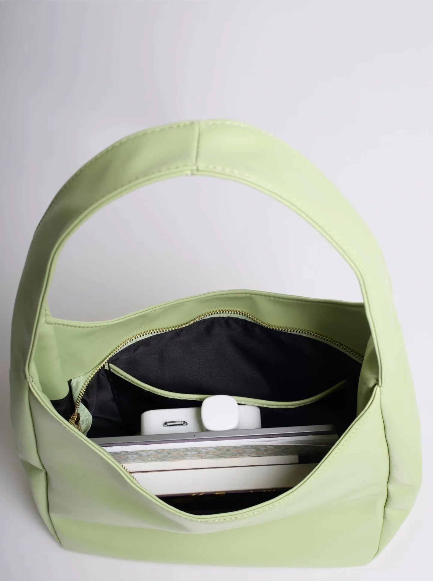 Elegante Tragetasche aus veganem Leder | MAYANA